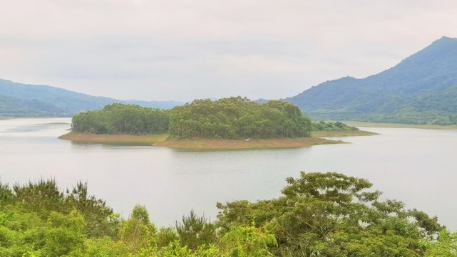 惠州观洞湖森林公园30公里绿道风景优美,徒步5公里太累果断放弃