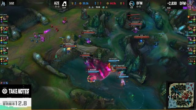 lol:yutapon卢锡安两度对线双杀 dfm灵性偷大龙一锤定音击败aze