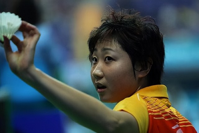 奥运会羽毛球女单比赛上,状态良好的与队友张宁一起打进入了半决赛
