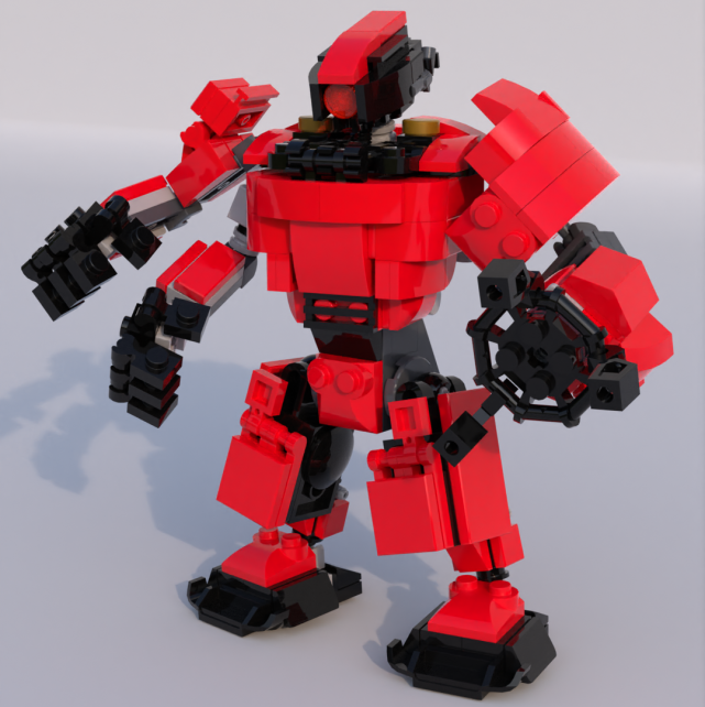 乐高环太平洋机甲,暴风赤红