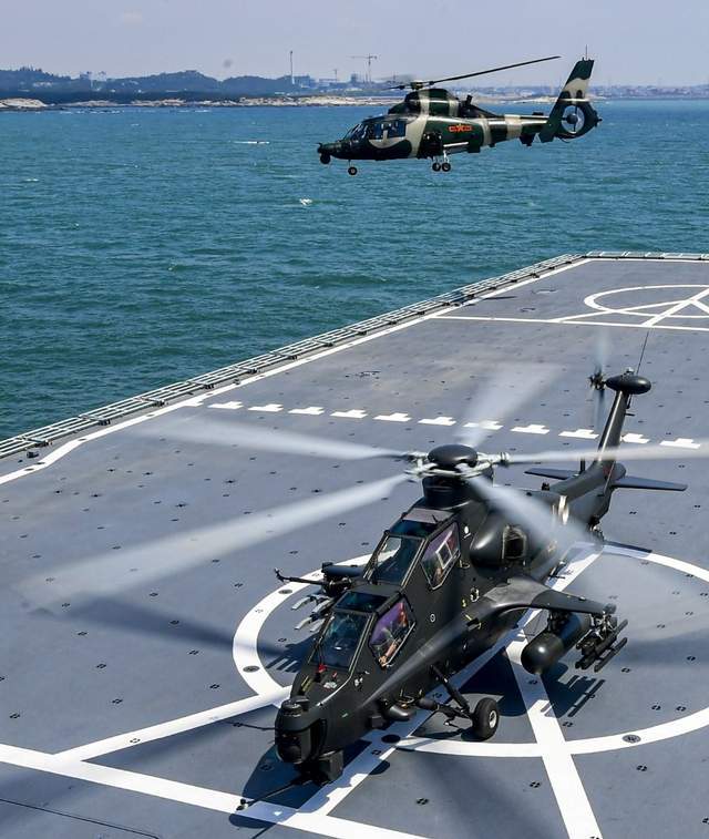 美媒武直10可能已经上舰075相关准备至少在8年前就已经开始