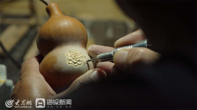 山东手造丨葫芦雕刻:方寸之间画"世界"