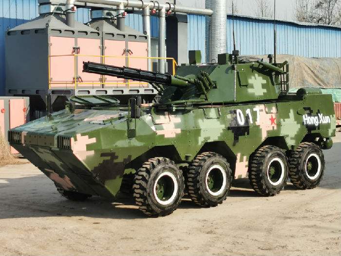 中國zbd-09式8x8輪式步兵戰車_騰訊新聞