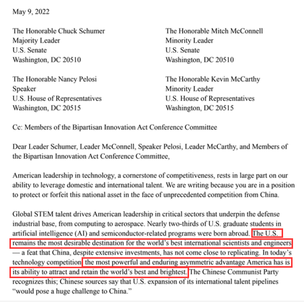 突发！美国绿卡将迎重大改革，47位前政府高官致函国会，要求取消这类移民配额限制_腾讯新闻