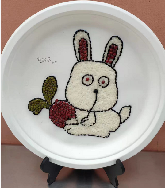 学生作品|粮食画(一)