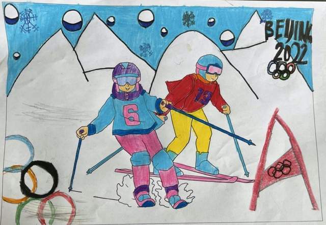 “一起向未来”｜香港中小学生用画笔为绘北京冬奥