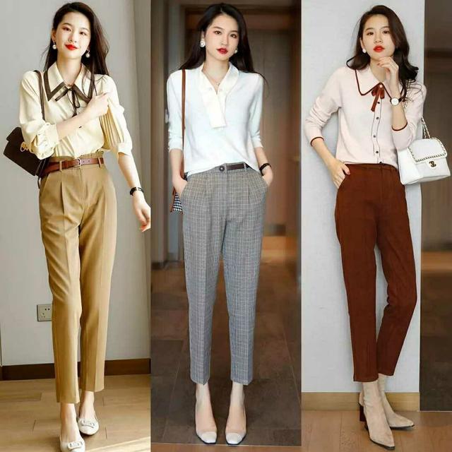 职场女性的精致吸睛的搭配,这几种穿搭示范照着穿,美得知性优雅_腾讯