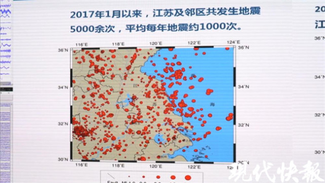 江蘇地震速報僅需1分鐘