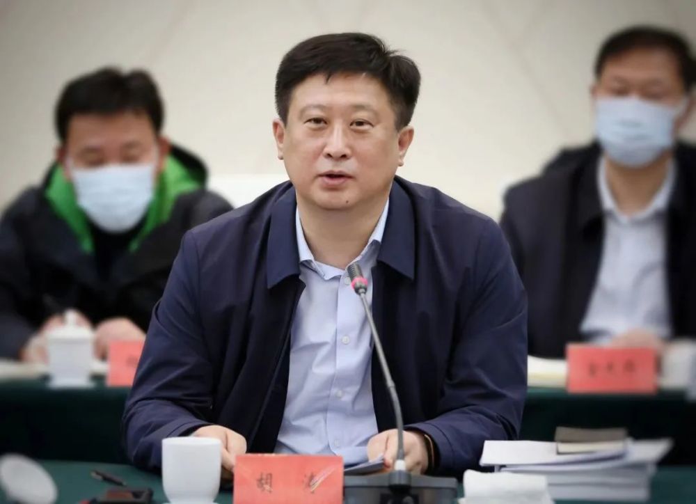 么永波与辽宁省阜新市委书记胡涛一行座谈