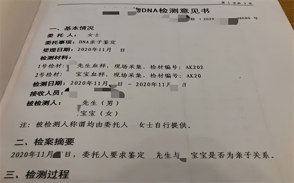 回顾丈夫从不管儿子却帮别的女人哄儿子妻子做亲子鉴定吧