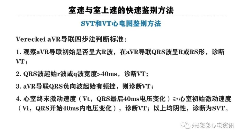 一看就会室速与室上速的快速鉴别方法ppt