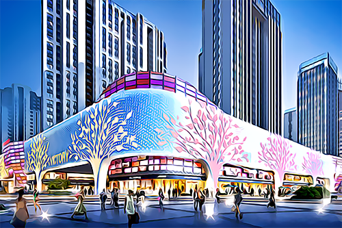 88万㎡乌海摩尔城即将营业