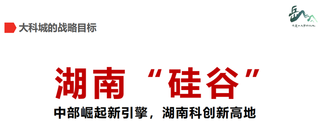 岳麓山大学科技城(以下简称"大科城,是座没有围墙的大学城,有着得天