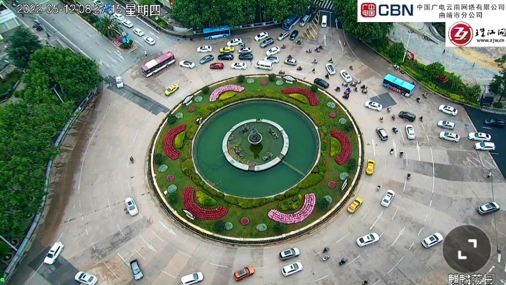 火车站首批开通南城门,麒麟花园,阿诗玛,推出曲靖城市慢直播曲靖珠江