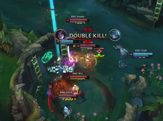 喜欢重赛gala卡莎砍下第二个5杀历史首次双五杀