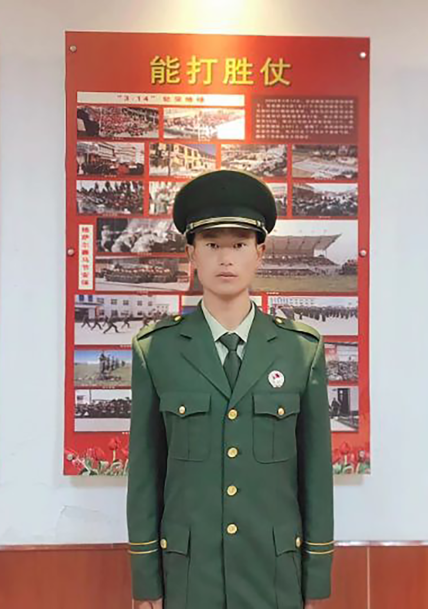 人物专栏丨侯旭东不负军人的誓言不负大好青春