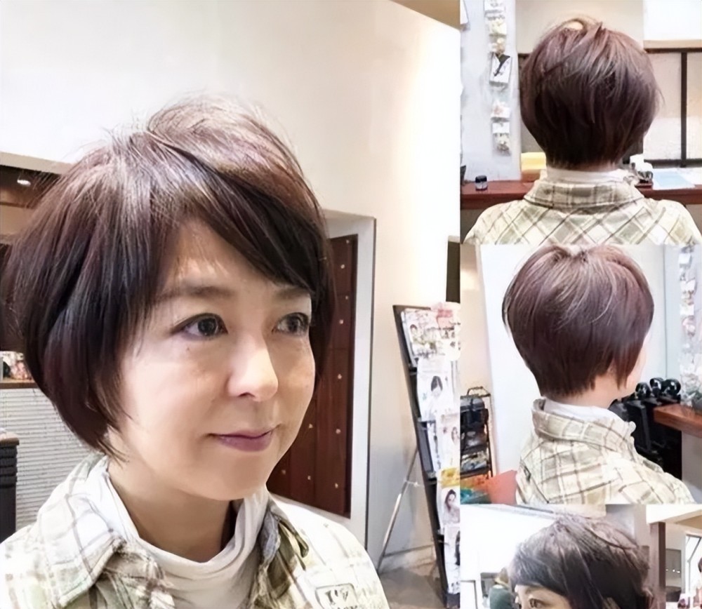 中老年女人剪什么发型显年轻?