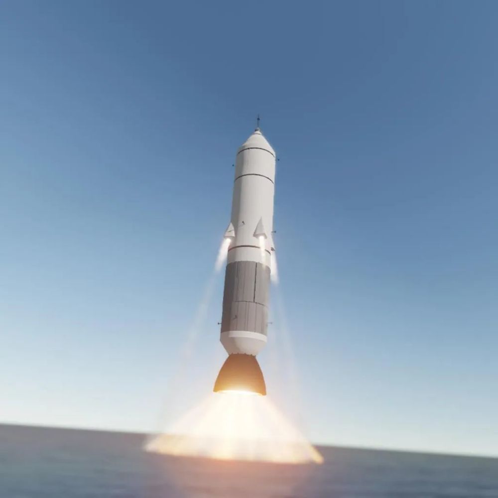 海龙号运载火箭发射图片