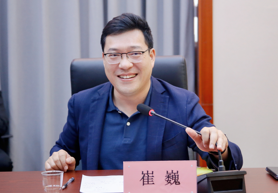 泾阳县副县长崔巍讲话"自古岭北不植茶,唯有泾阳出茯茶.