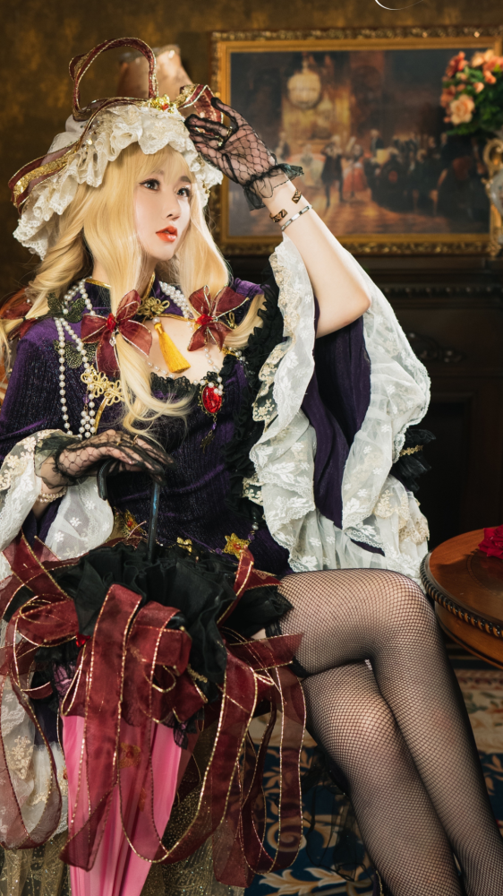 cos正片:东方project八云紫@蘸酱美美_腾讯新闻