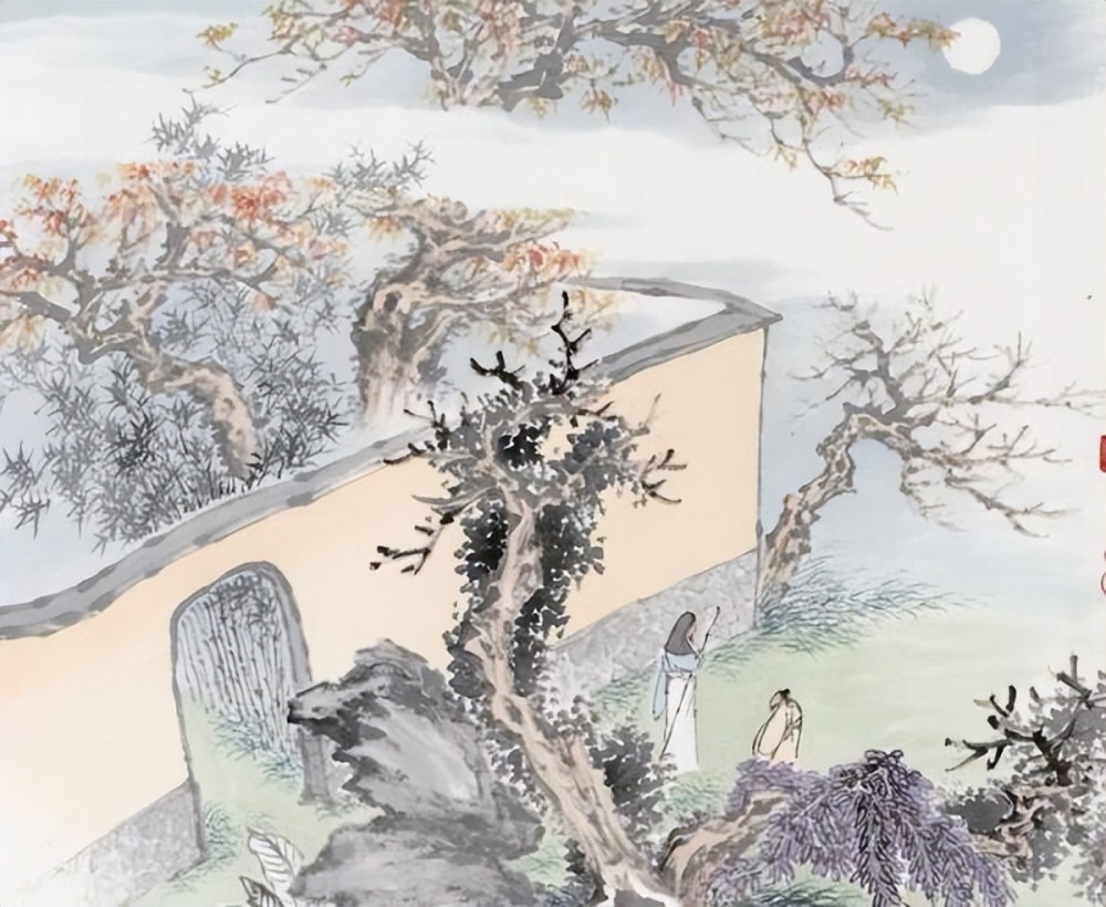 记承天寺夜游一个追月光的人一个美丽的错觉一场跨时空的对话