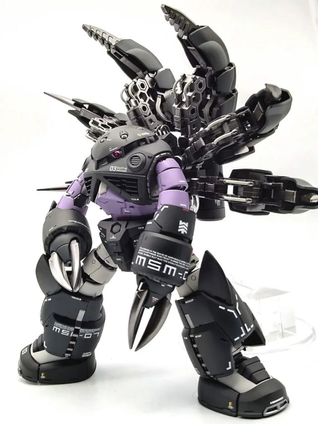 rg魔蟹混搭改造,拿爪子当背包,真有你的