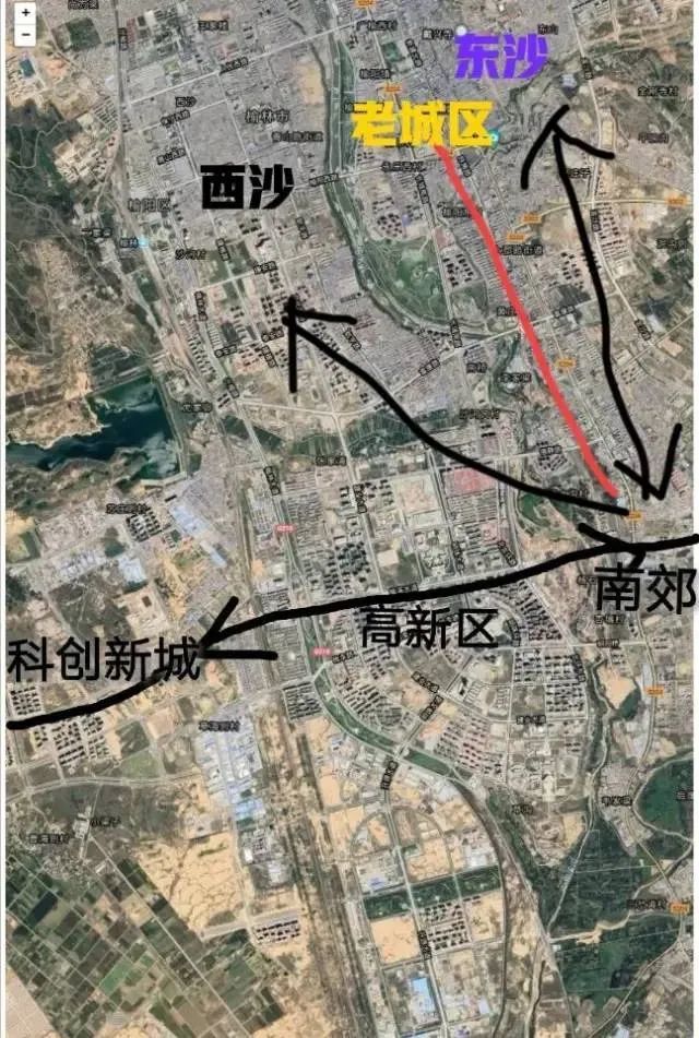 总投资41亿榆林南郊片区有望成为近5年发展最显著的区域