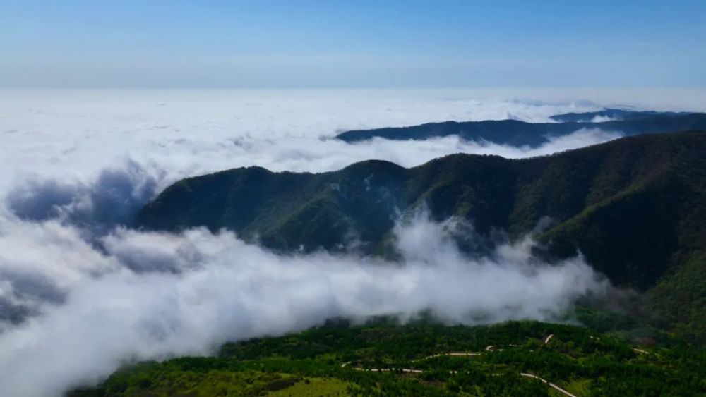 华亭关山莲花台云海胜景_腾讯新闻