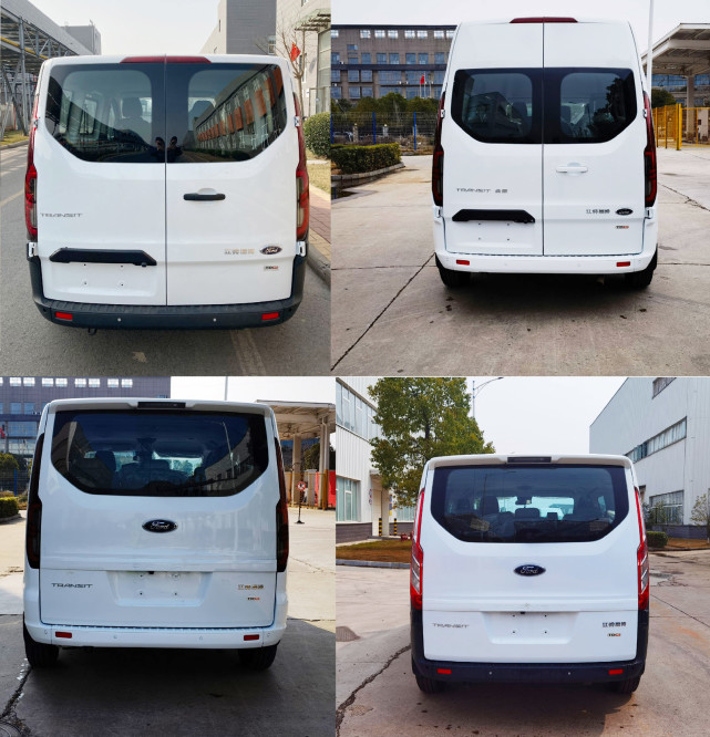 新款江铃全顺实车曝光换装新前脸59座布局20t柴油动力