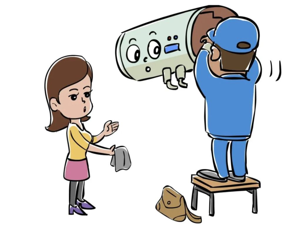 家用电器损坏后要请专业人员维修,不要私自拆卸,防止触电.