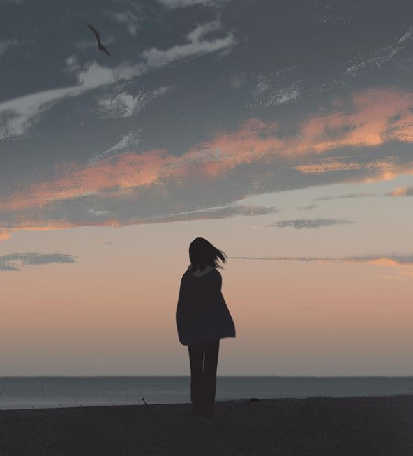 大概是受宫崎骏动漫的影响,珍妮·优的插画不仅有故事性,还有着非常强