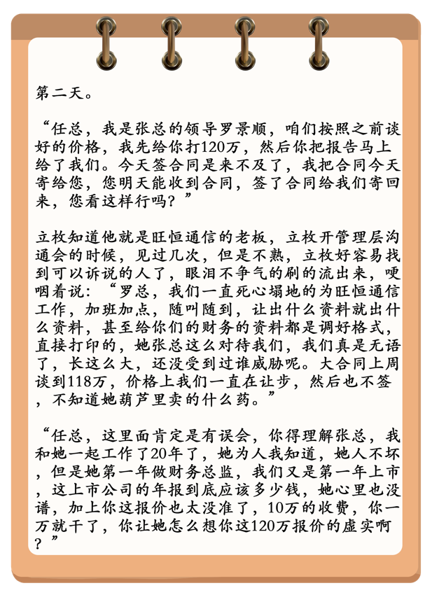 审计小说|蜗角虚名