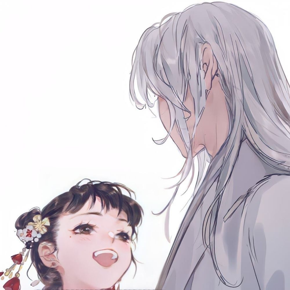 古风情侣头像/一份甜甜的恋爱等待接收插图