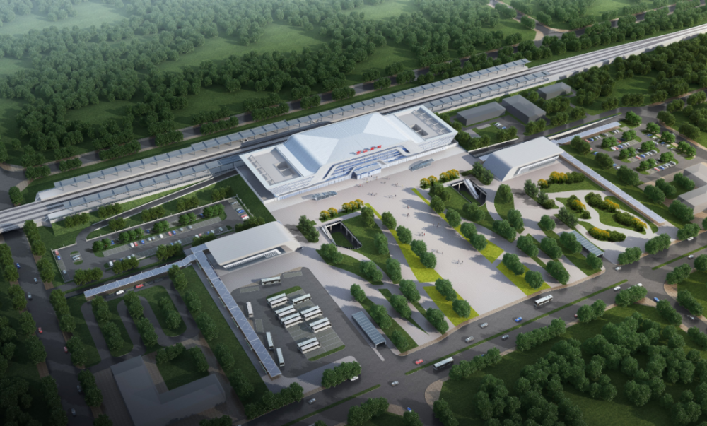 惊艳京山南站效果图出炉