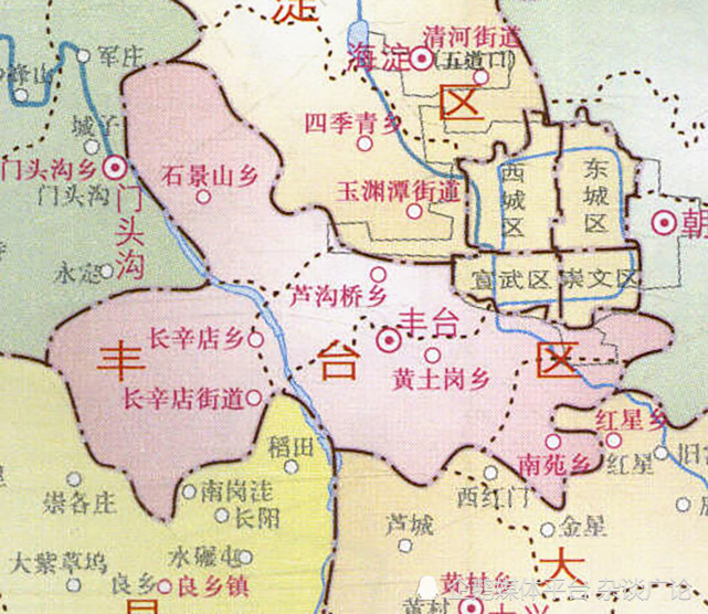 北京丰台区行政区划变动过程概述