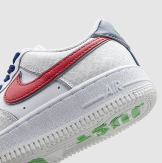 af1"蛇纹"新设计实物泄露!"just do it"新款细节丰富