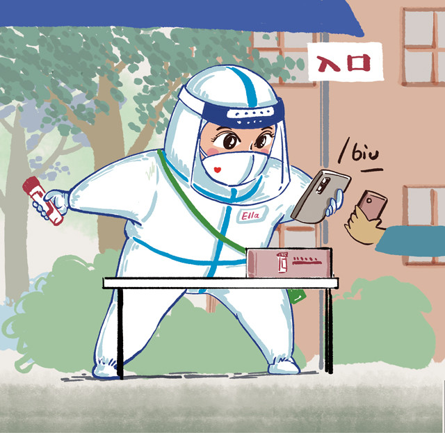 漫画记疫|心中的志愿者画像