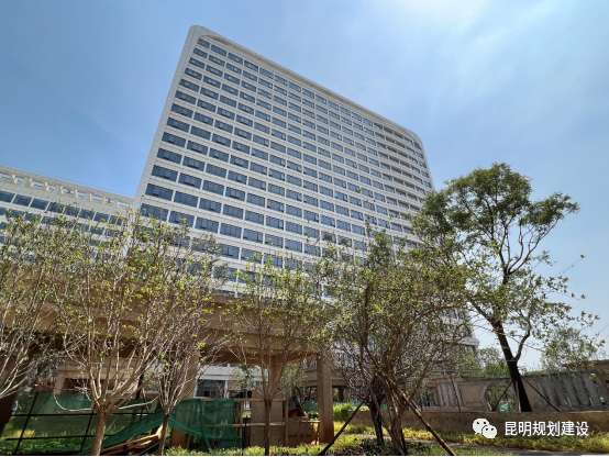 官渡区人民医院新院收尾啦绿色施工国内领先