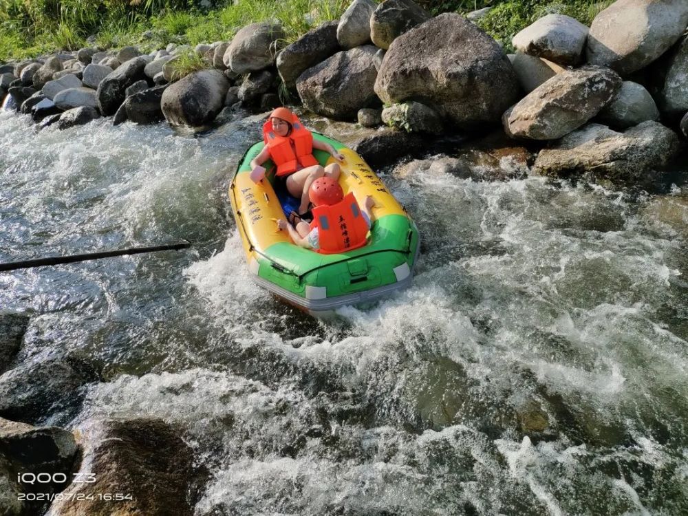 五指峰大峡谷漂流5月17号盛大开业