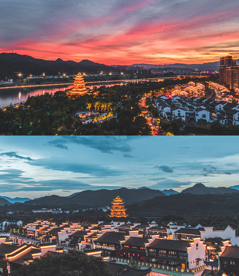 上帝视角下的丽水你见过吗航拍丽水他们记录下这座城市的美好