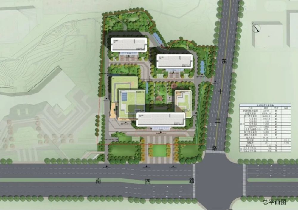 丽水经济技术开发区拟建南城商务中心
