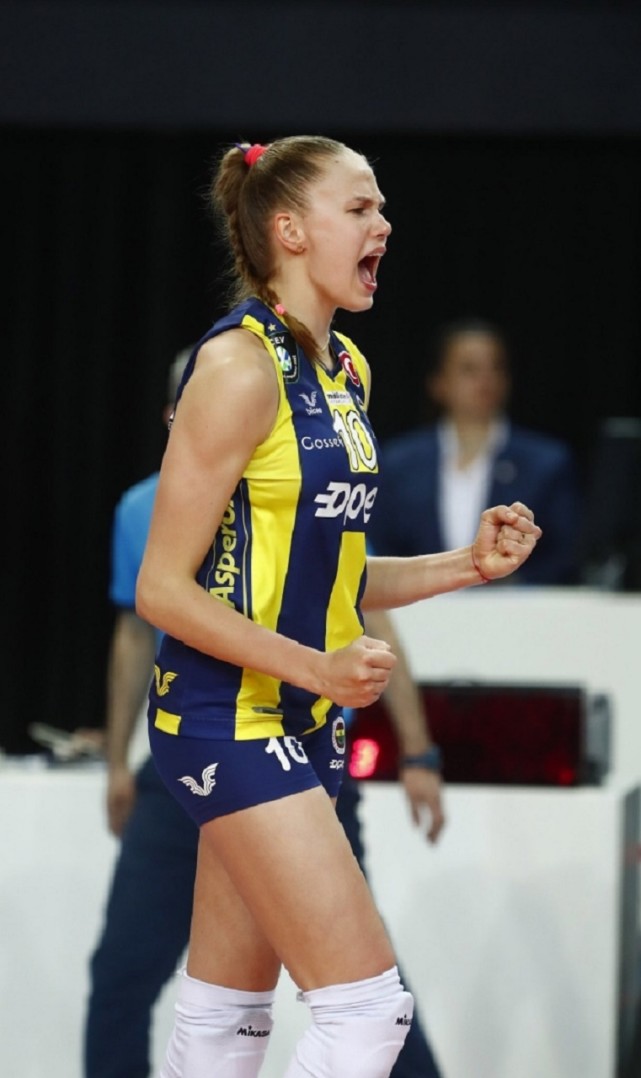 土耳其女排联赛季后赛最佳发球top5费多罗夫采娃成为acebaby