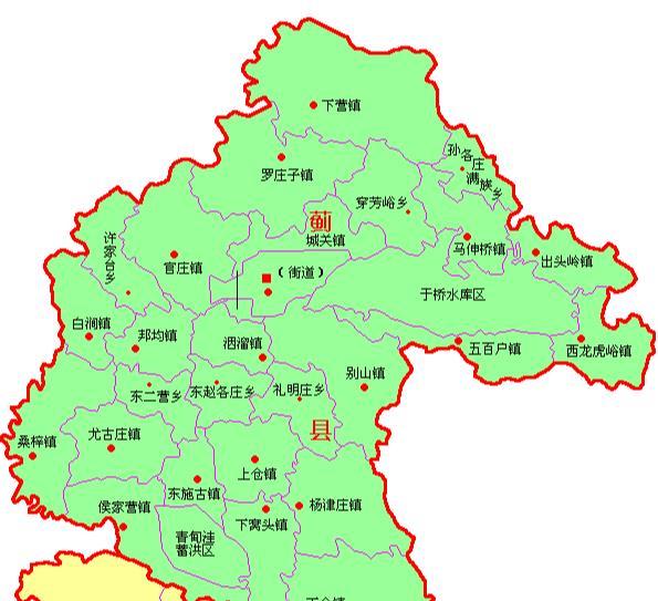 蓟县罗庄子镇地图图片