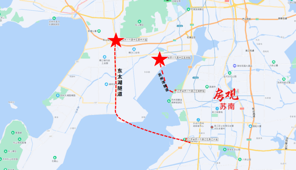 最新苏州湾1号隧道工期约36个月双向六车道时速60kmh