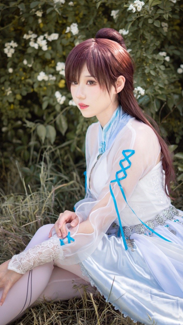 cos:永劫无间冰雁61顾清寒cos正片@苏小脸儿