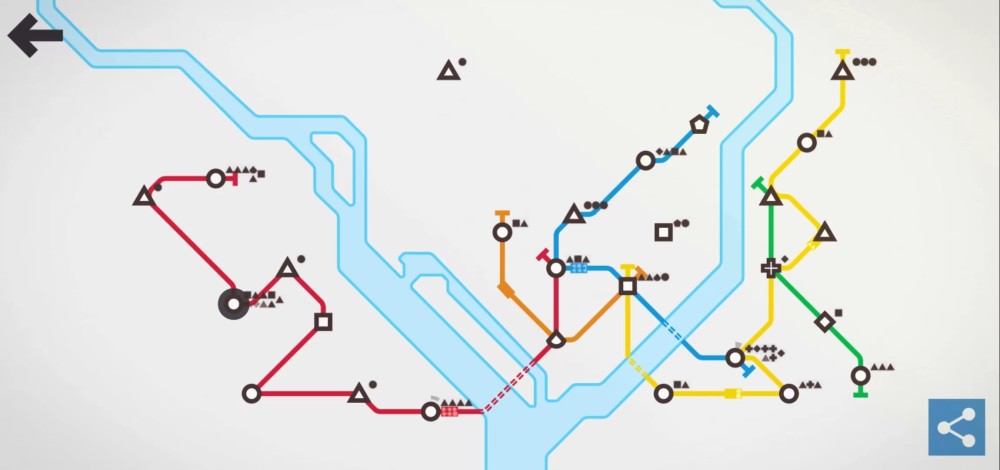 《迷你地铁》评测：极简玩法，成为地铁规划师是一种什么体验？