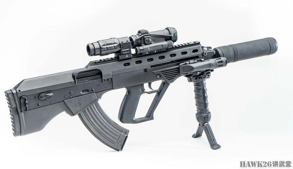 细看:乌克兰"火神"无托步枪 卡拉什尼科夫改进型 意外变成明星_腾讯