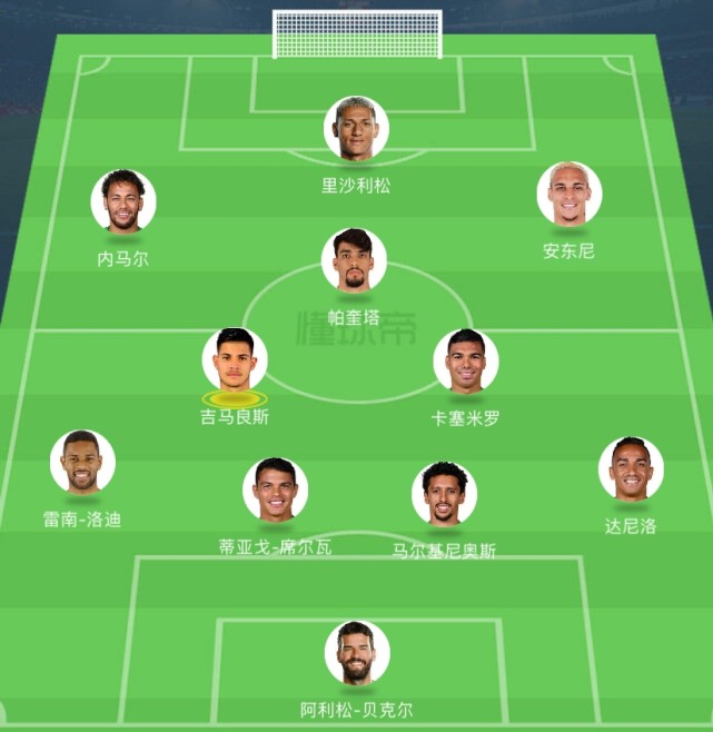 4231阵型,三条线美如画,令梅西嗅到不安