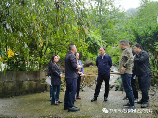 毛高林调研我市地质灾害防治工作