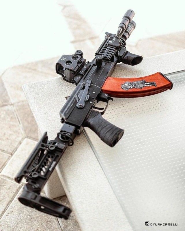 枪械图鉴aks-74u突击步枪